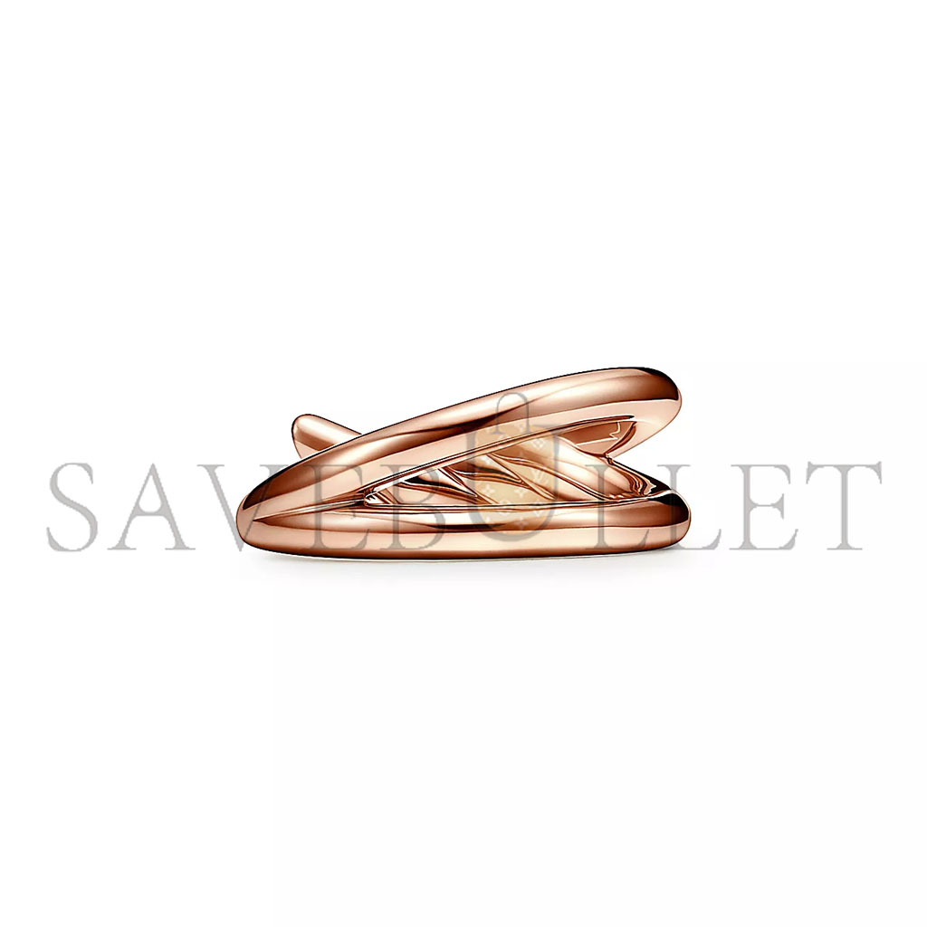 TIFFANY KNOT DOUBLE ROW RING 70153521